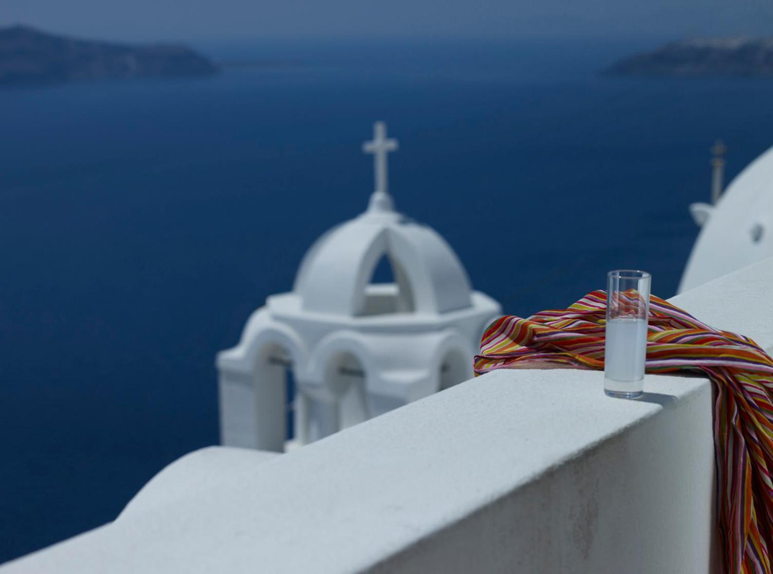 Aigialos Luxury Traditional Settlement Fira  Bagian luar foto