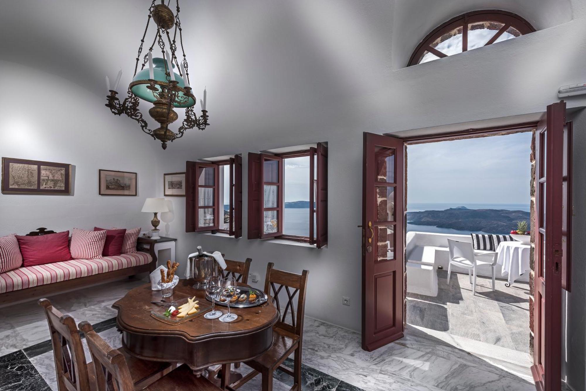 Aigialos Luxury Traditional Settlement Fira  Bagian luar foto