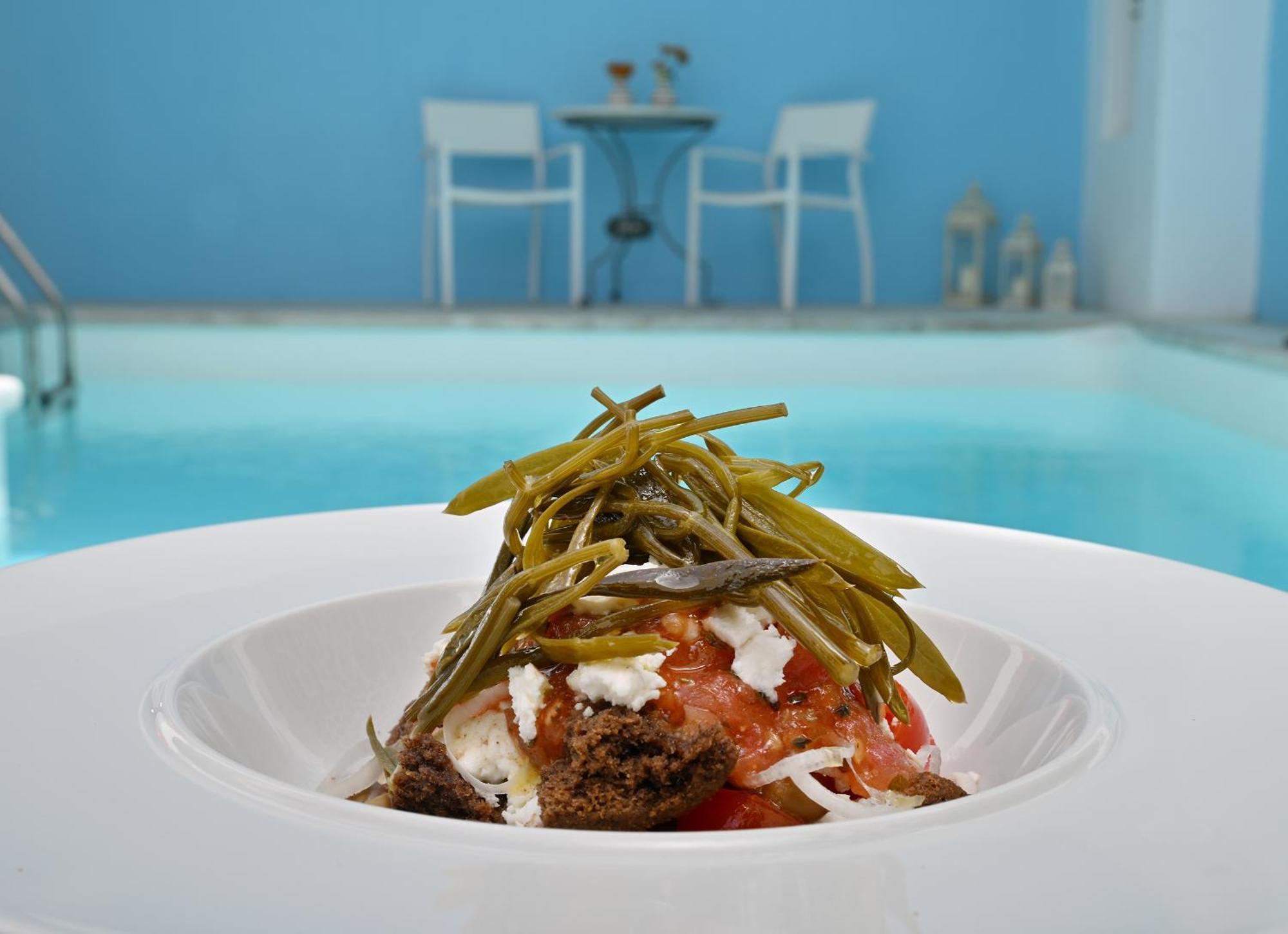 Aigialos Luxury Traditional Settlement Fira  Bagian luar foto